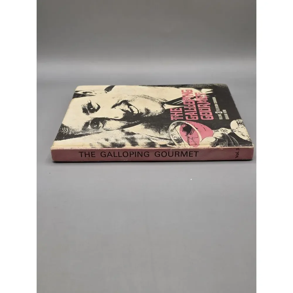 The Galloping Gourmet - Volume 3 Television Cookbook -Graham Kerr HC 1969